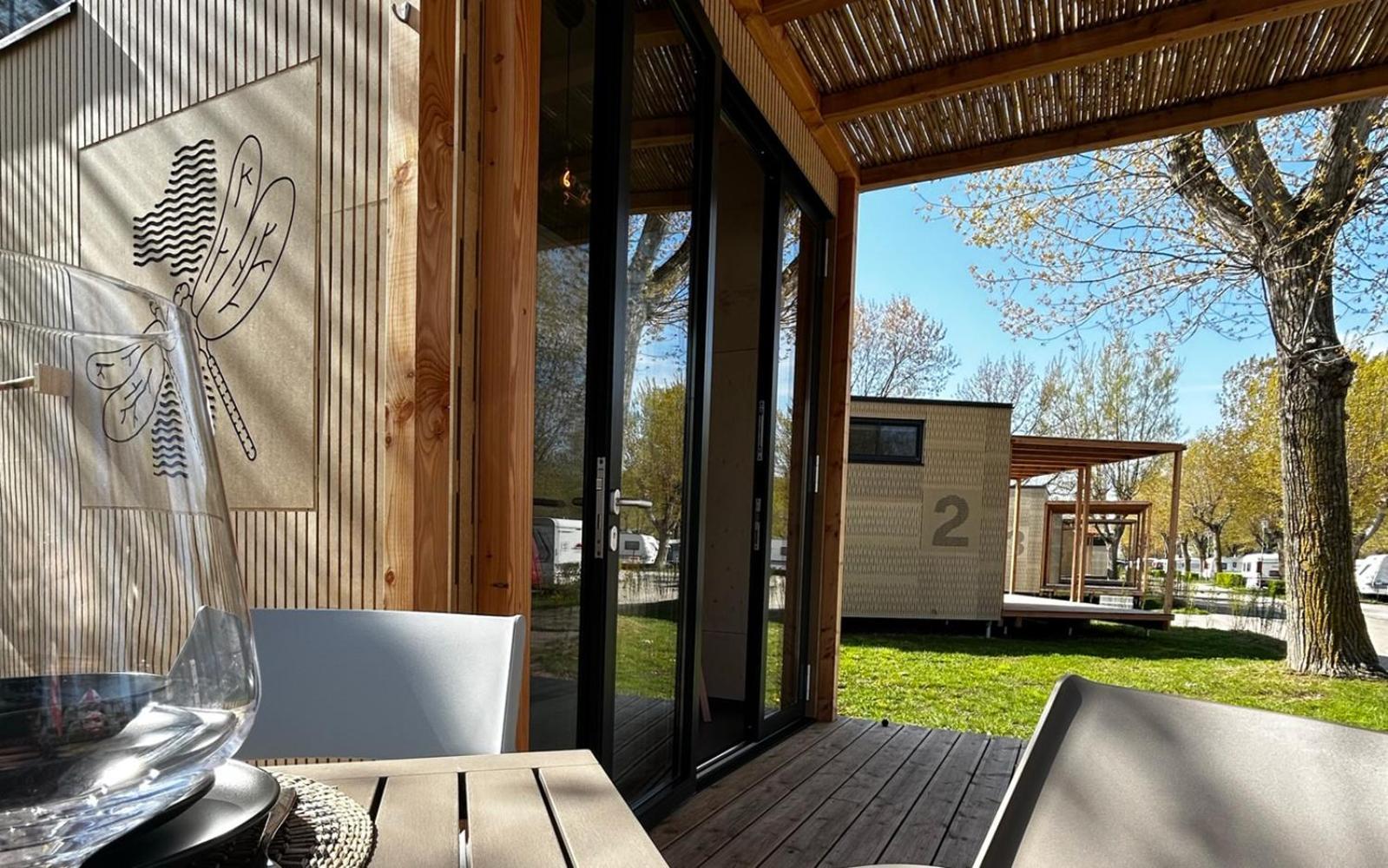 Mobile Homes Direkt Am Strand Des Neusiedler Sees Podersdorf am See Exterior foto