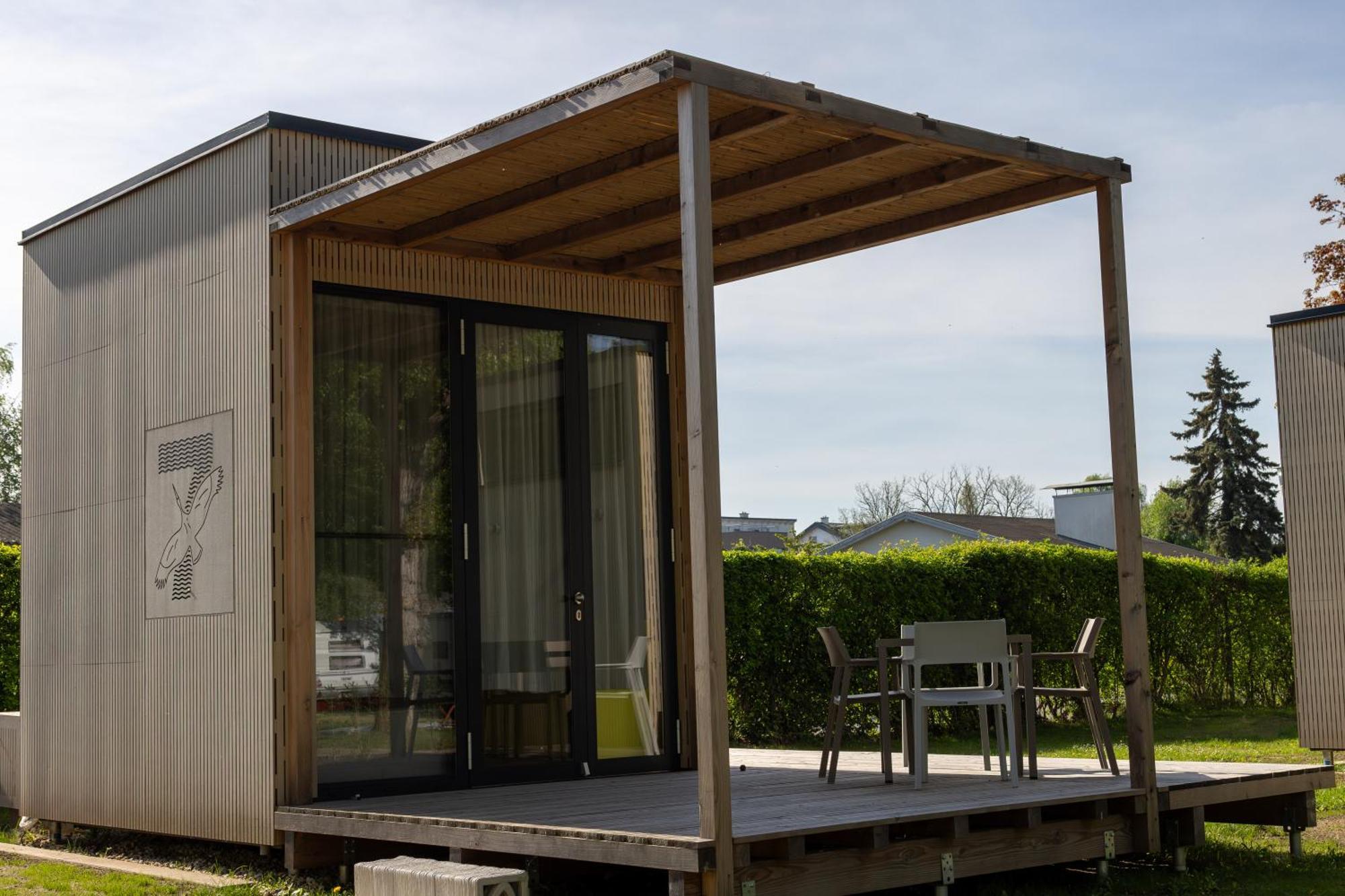 Mobile Homes Direkt Am Strand Des Neusiedler Sees Podersdorf am See Exterior foto
