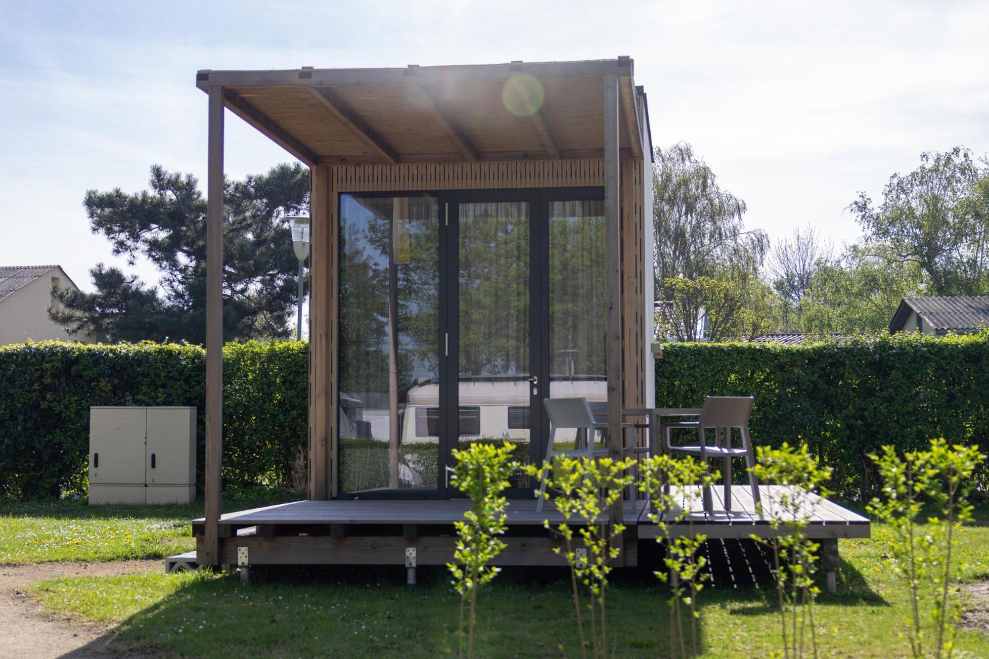 Mobile Homes Direkt Am Strand Des Neusiedler Sees Podersdorf am See Exterior foto